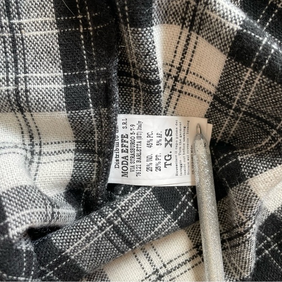 Fashion * Art plaid shirt size XS - Picture 5 of 12